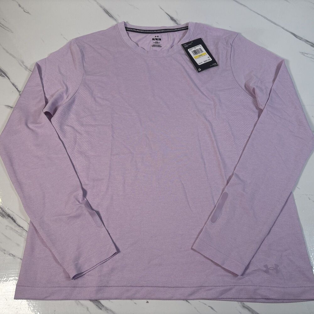 Under Armour Women's UA Seamless Stride Long Sleeve Running Shirt Size Medium